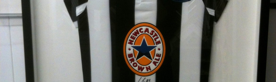 Amanda Crowe - Newcastle Alan Shearer signed shirt