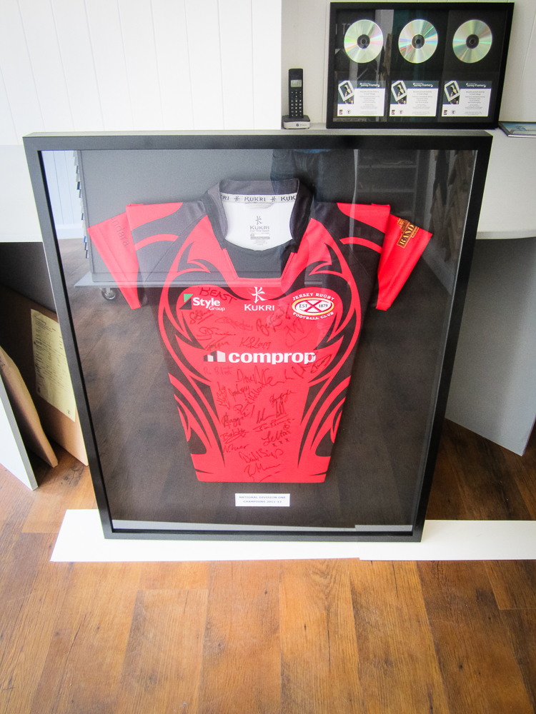 Nicholas, Ewell - Jersey signed rugby sports memorabilia sports shirt