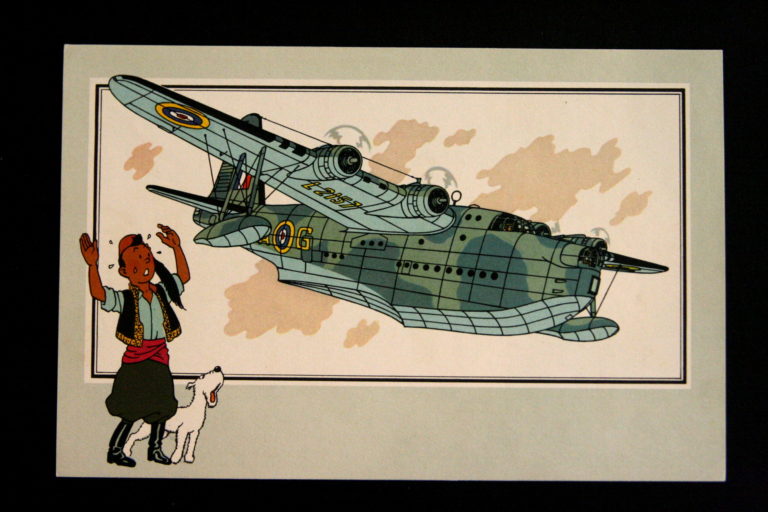 Short S-25 'Sunderland' 1938 GB Tintin c1950