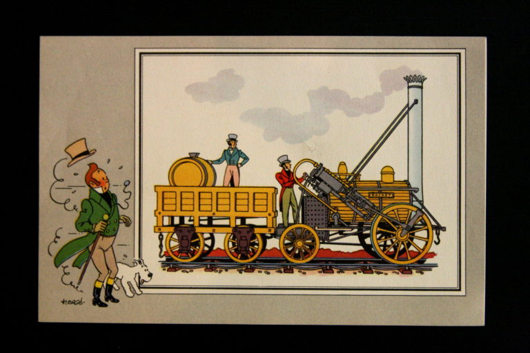 The Rocket Robert Stephenson Tintin c1950