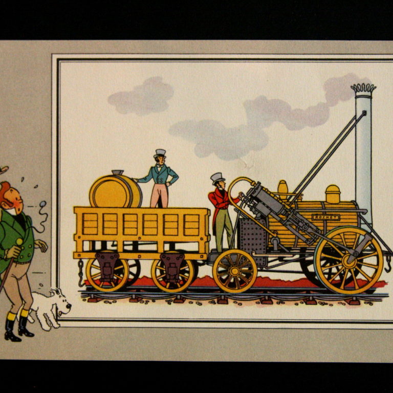 The Rocket Robert Stephenson Tintin c1950